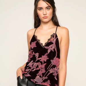 Lucy Paris: CANNA BURNOUT CAMI TOP